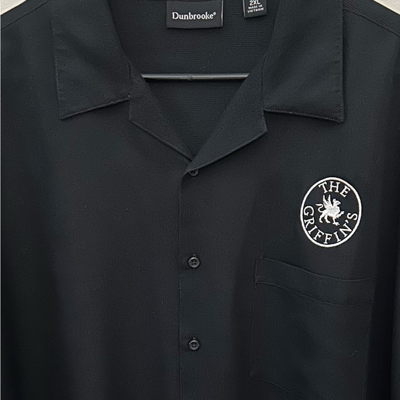 Dunbrooke Black Casual Button Down Shirt - Picture 2 of 2